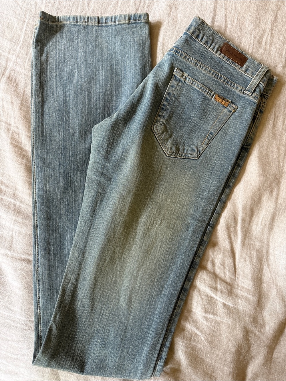 Vintage TRUCK Jeans Made in USA | Light Wash Bootcut Denim